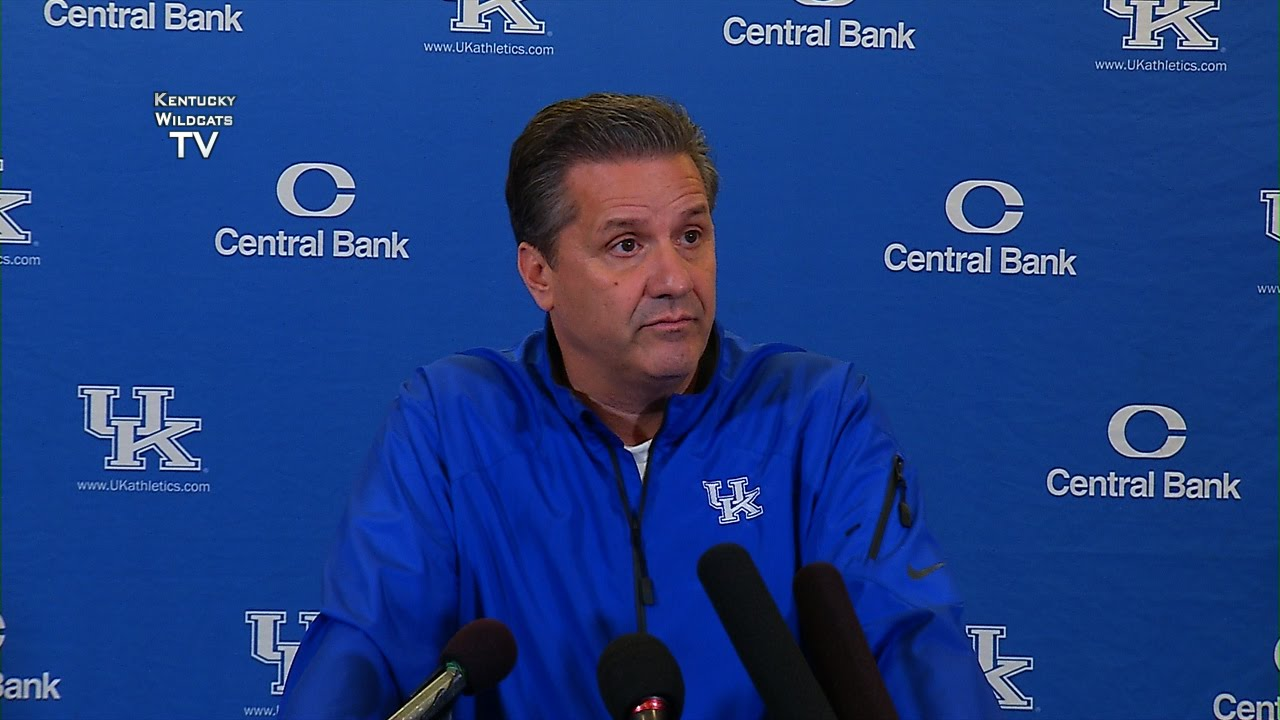 Kentucky Wildcats TV: John Calipari Pre-Alabama