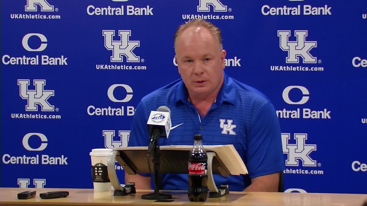 Coach Stoops Pre-Murray State