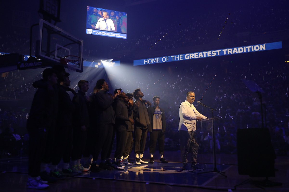 John Calipari.

2019 Big Blue Madness

Photo by Chet White | UK Athletics