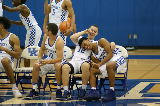 Go behind the scenes at Kentucky men's basketball photo day.