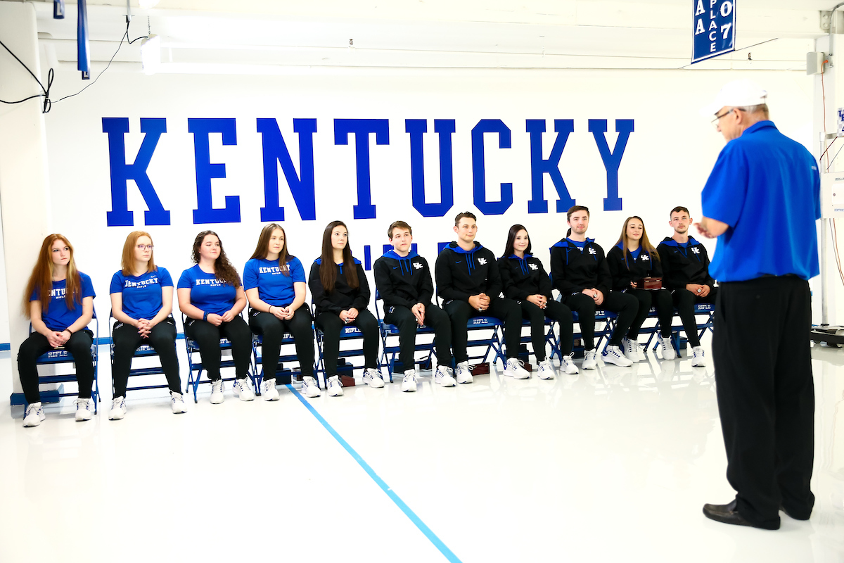 Team.

Rifle National Championship Rings.

Photo by Eddie Justice | UK Athletics