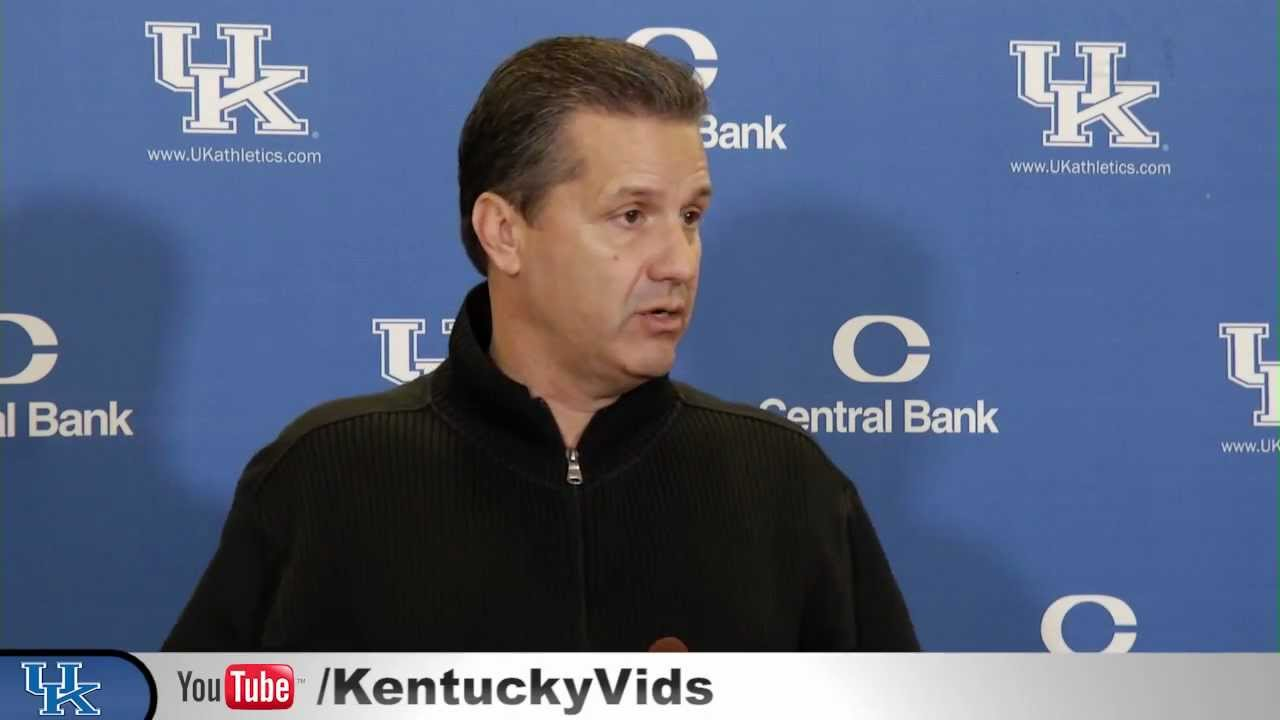 Kentucky Wildcats TV: Coach Calipari Pre-Maryland Press Conference