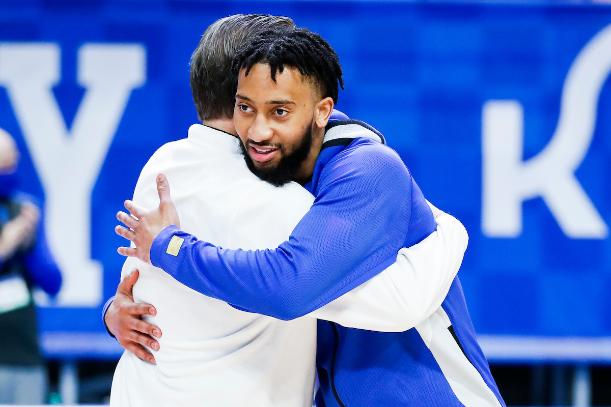 Davion Mintz. John Calipari.

UK loses to Florida 71-67.

Photo by Chet White | UK Athletics