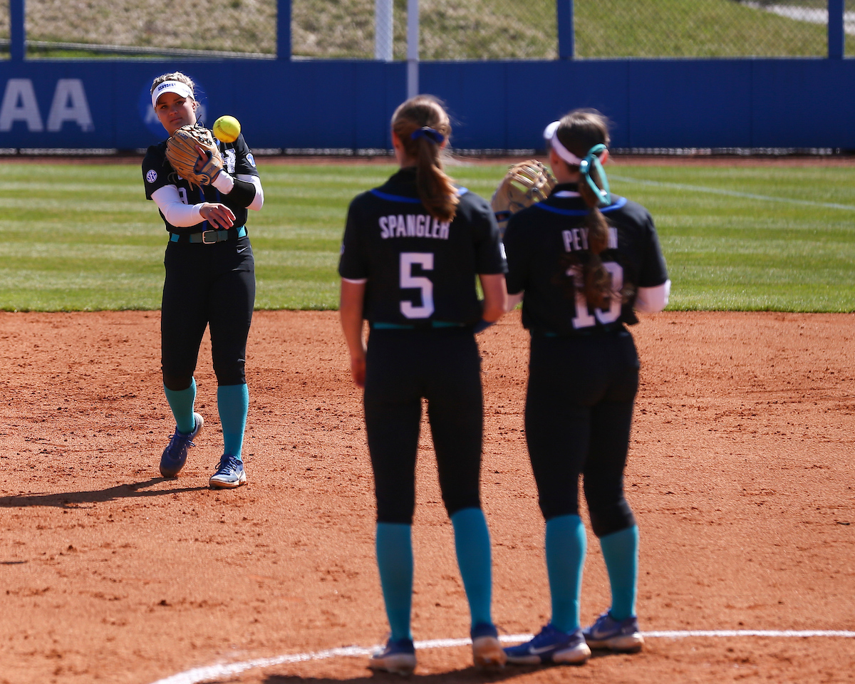 Lauren Johnson.

Kentucky wins both matches against Dayton.

Photo by Grace Bradley | UK Athletics