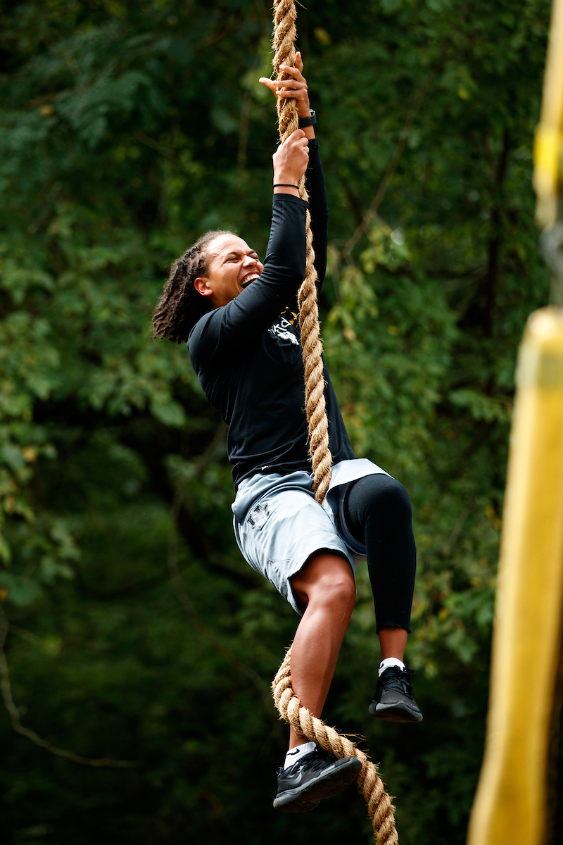 Amber Smith.

Kentucky Women’s Basketball team bonding trip to Fort Campbell.

Photo by Eddie Justice | UK Athletics