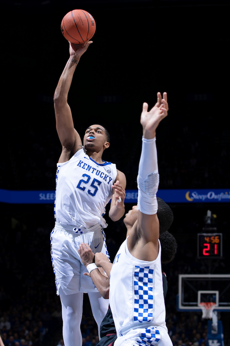 PJ Washington.

Men's basketball beat IUP 86-64

Photo by Chet White | UK Athletics