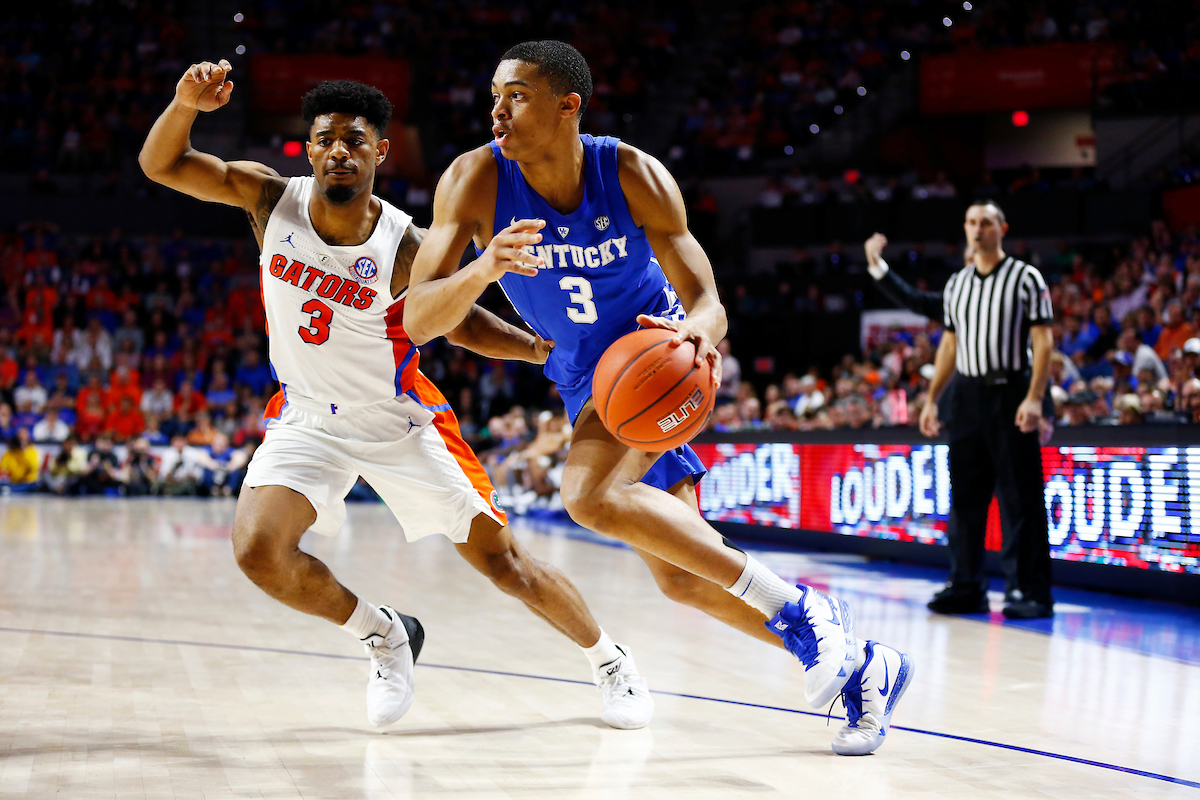Keldon Johnson.

Kentucky men's basketball beat Florida 65-54.

Photo by Quinn Foster | UK Athletics