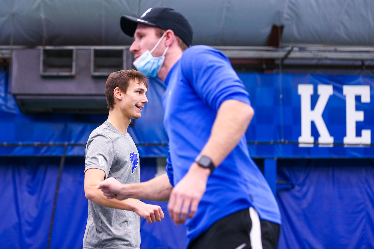 Cesar Bourgois & Matthew Gordon.

Kentucky defeats Virginia Tech 5-2.

Photo by Grace Bradley | UK Athletics