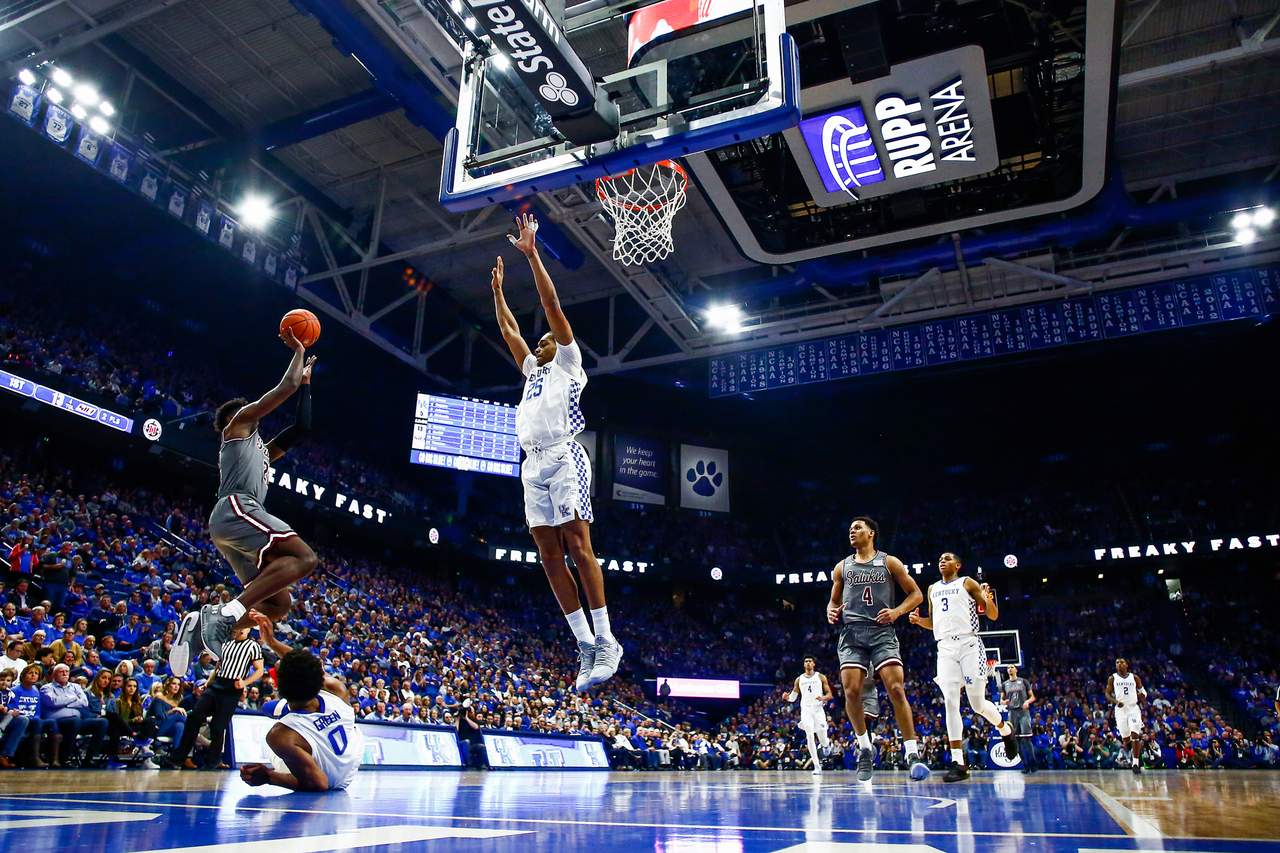 PJ Washington
Men's basketball beat SIU 71-59.

Photo by Chet White | UK Athletics