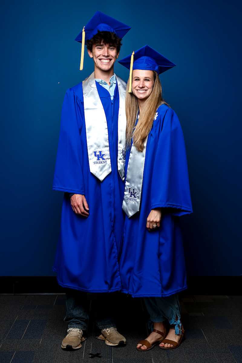 Jacob Brizendine. Rachel Boice.

May 2022 CATS graduation.

Photo by Eddie Justice | UK Athletics