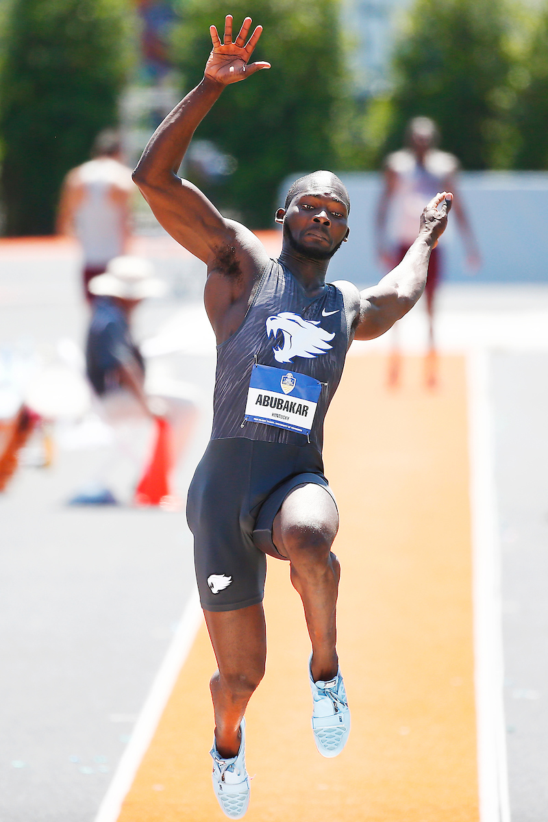 Mohammed Abubakar.

Day two of the 2018 SEC Outdoor Track and Field Championships on Saturday, May 12, 2018, at Tom Black Track in Knoxville, TN.

Photo by Chet White | UK Athletics