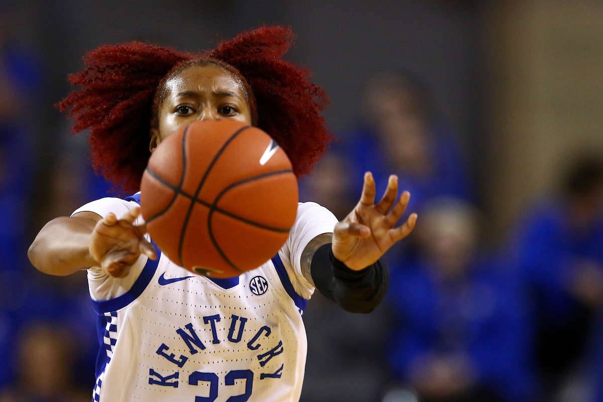 Jaida Roper.

Kentucky beat Alabama 66-62.

Photo by Grace Bradley | UK Athletics