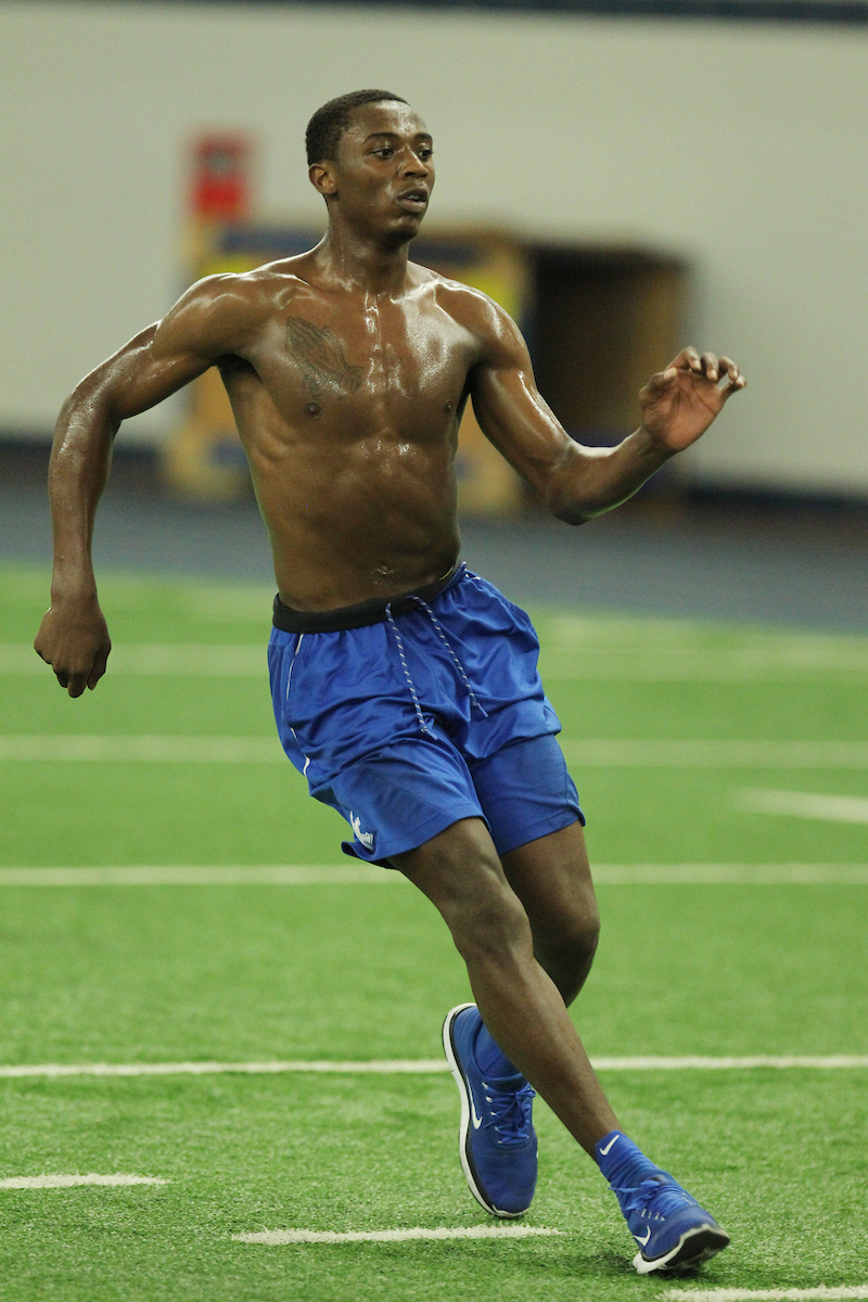 Ashton Hagans.

The men's basketball conditions on Tuesday, July 10th, 2018 at Nutter Field house in Lexington, Ky.

Photo by Quinlan Ulysses Foster I UK Athletics