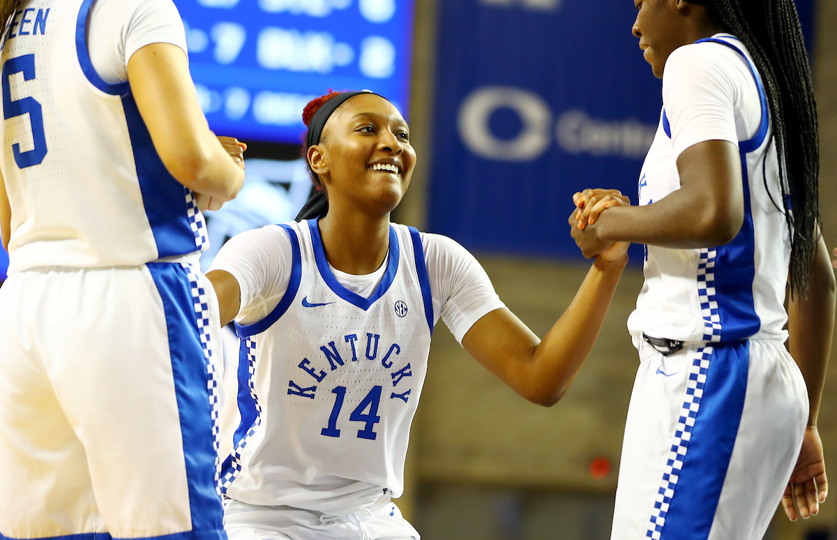 Tatyana Wyatt

Kentucky beats Stetson 67-48. 

Photo by Britney Howard | Staff