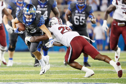 David Bouvier.

Kentucky beats South Carolina 24-10.

Photo by Chet White | UK Athletics