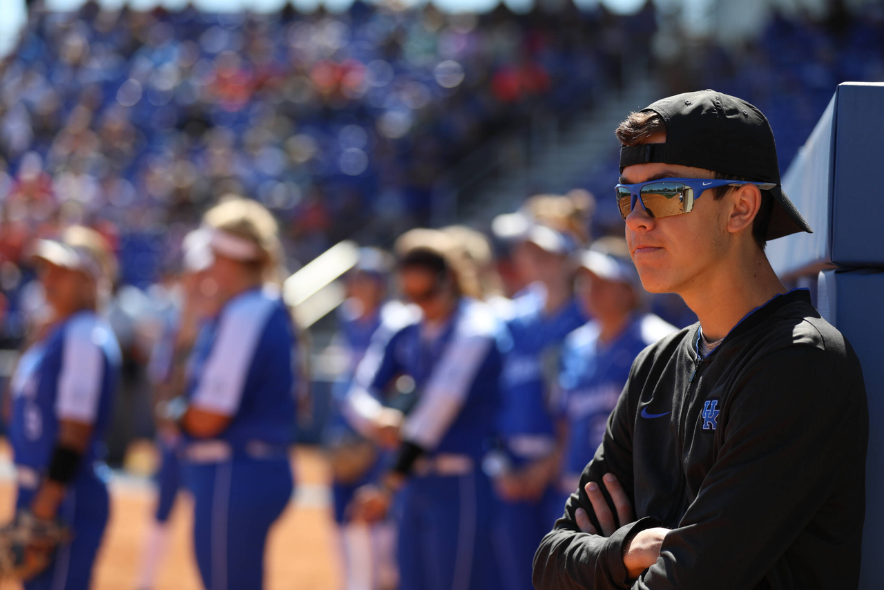 CJ Leighton.

University of Kentucky softball vs. Auburn on Senior Day. Game 1.

Photo by Quinn Foster | UK Athletics