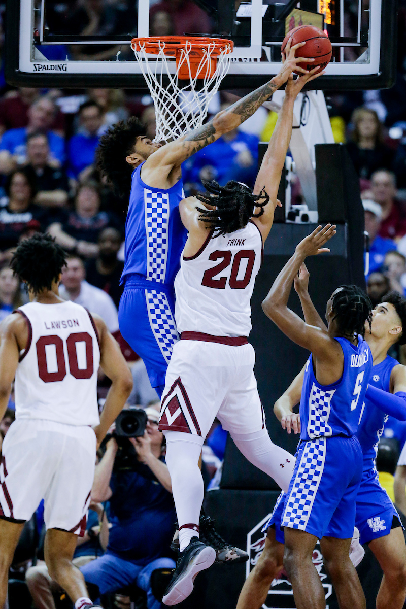 Nick Richards.

Kentucky falls to South Carolina, 81-78.


Photo by Chet White | UK Athletics