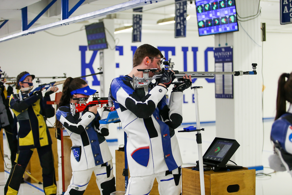 Will Shaner and Mary Tucker.

Kentucky defeats Murray and Morehead.

Photo by Hannah Phillips | UK Athletics
