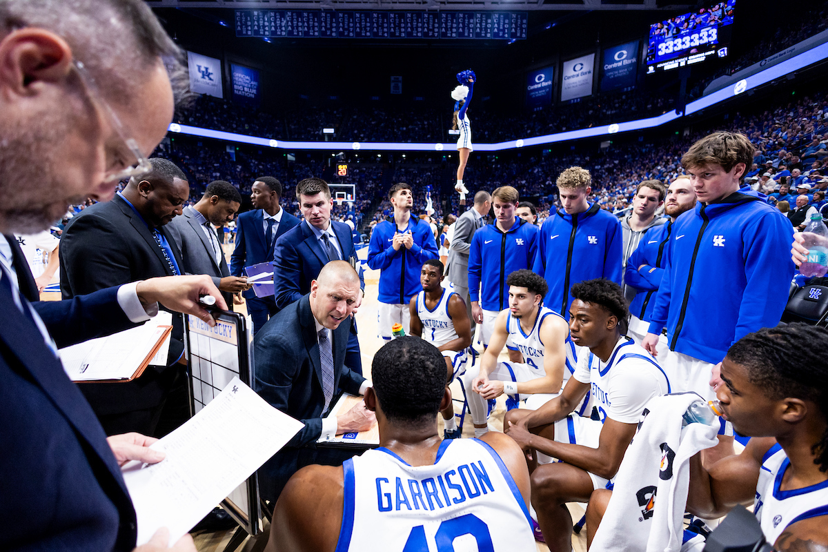 Kentucky-Wright State Men's Basketball Photo Gallery