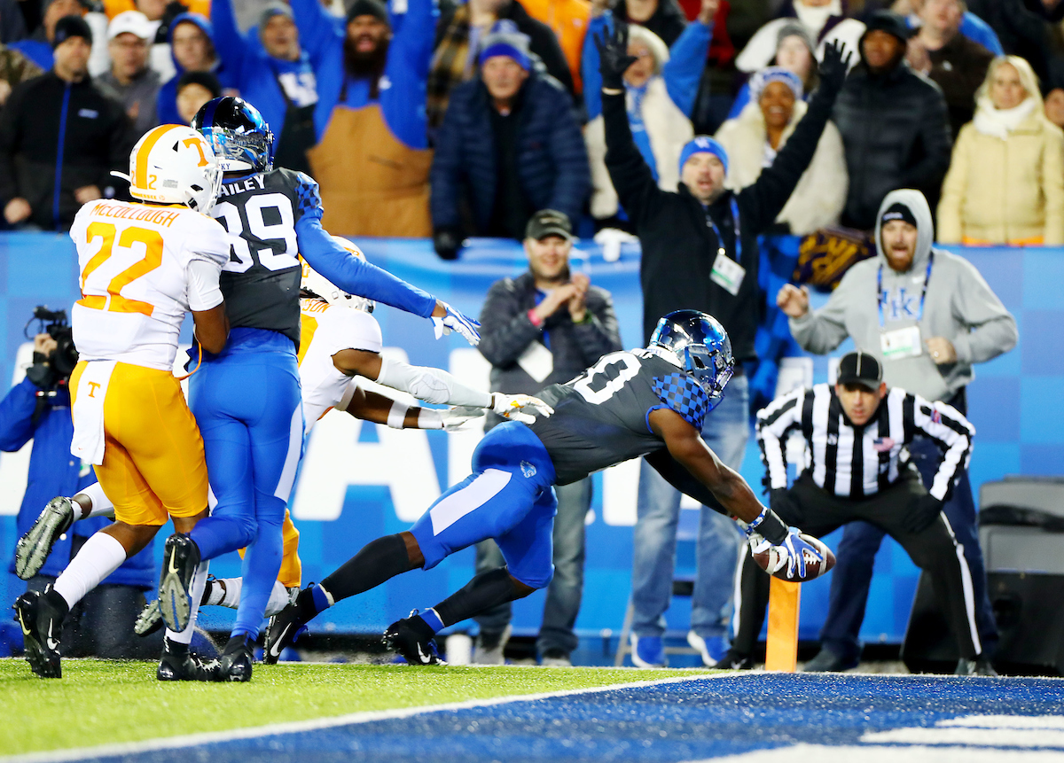 Kavosiey Smoke
Kentucky falls to Tennessee 17-13. 

Photo by Britney Howard | Staff