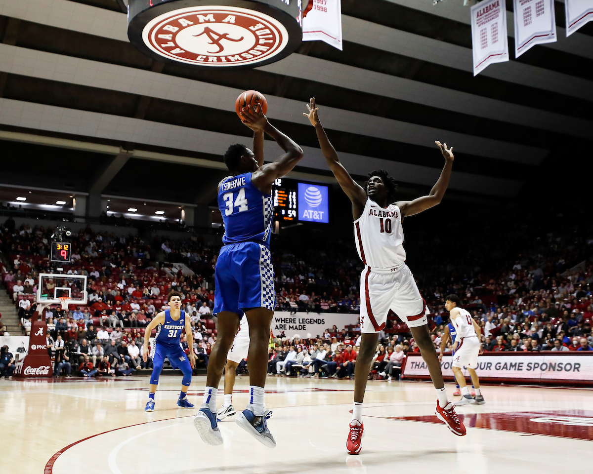 Oscar Tshiebwe.

Kentucky beat Alabama 66-55.

Photos by Chet White | UK Athletics