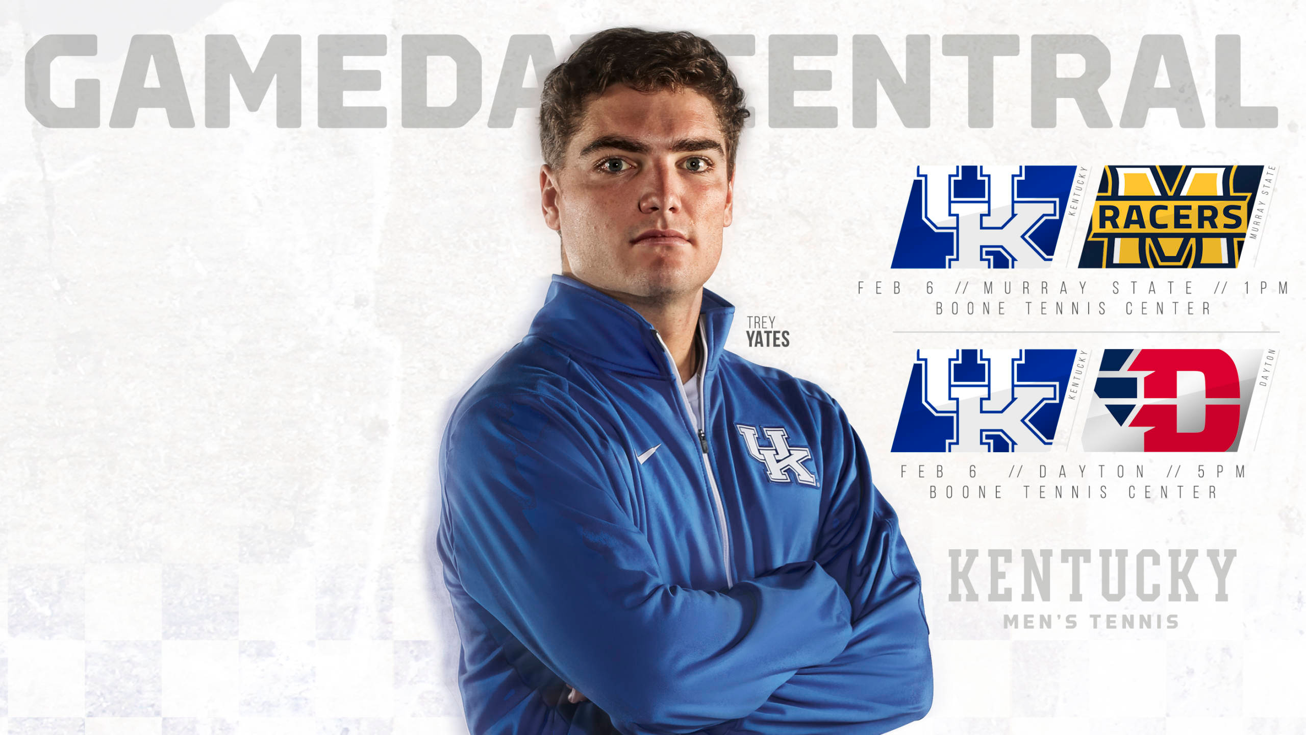 Kentucky Hosts Murray State, Dayton on Saturday