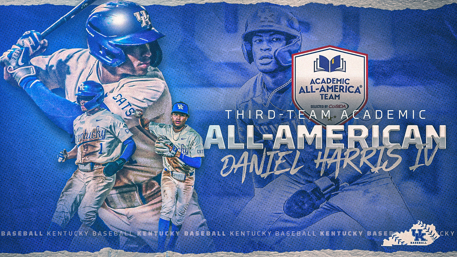 Daniel Harris IV Named CoSida Academic All-American