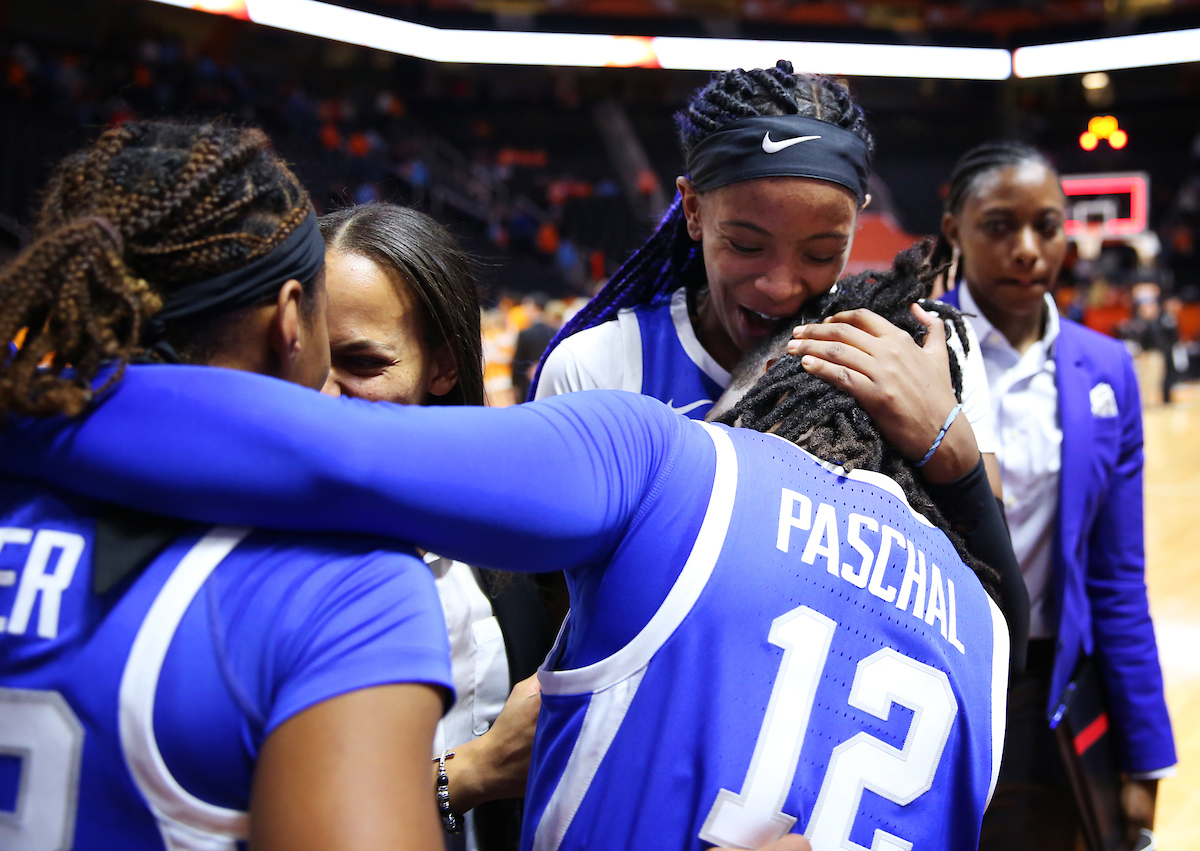 Keke McKInney
The UK Women's Basketball team beats Tennessee 73-71. 

Photo by Britney Howard  | UK Athletics