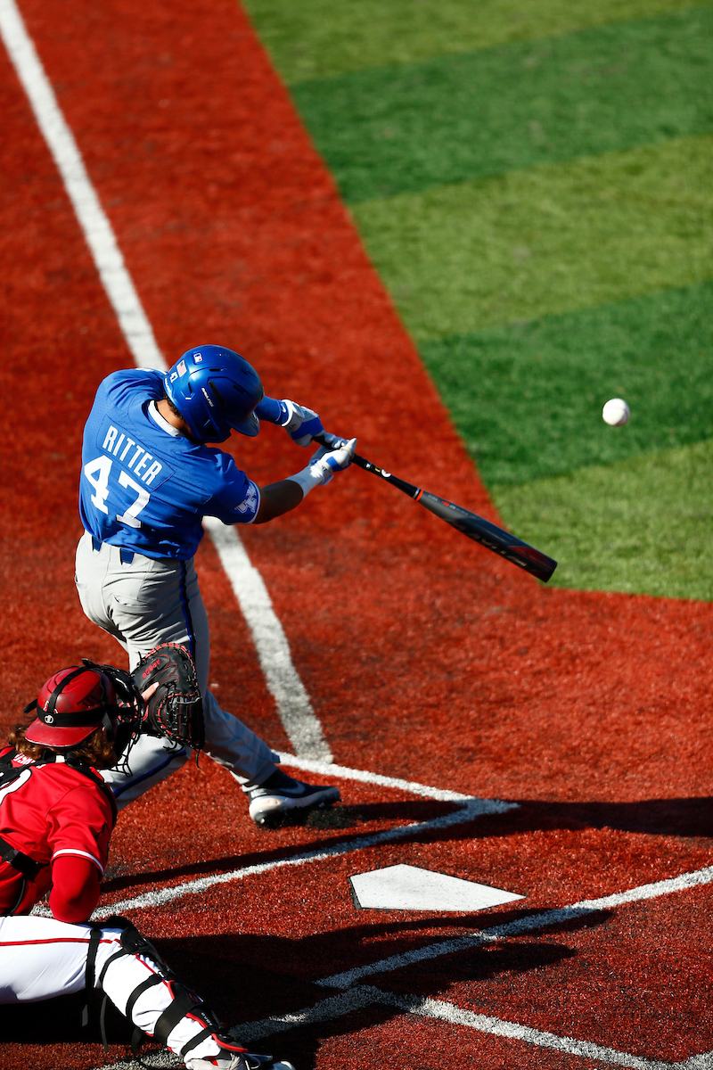 Ryan Ritter. 

Kentucky falls to Louisville 4-2. 

Photo By Barry Westerman | UK Athletics