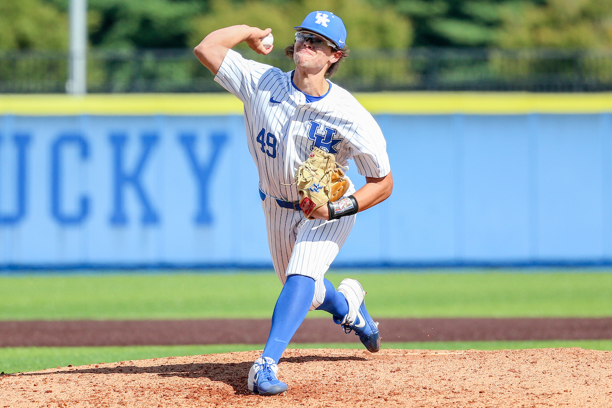 Austin Strickland.

Kentucky defeats Dayton 14 - 3.

Photo by Sarah Caputi | UK Athletics