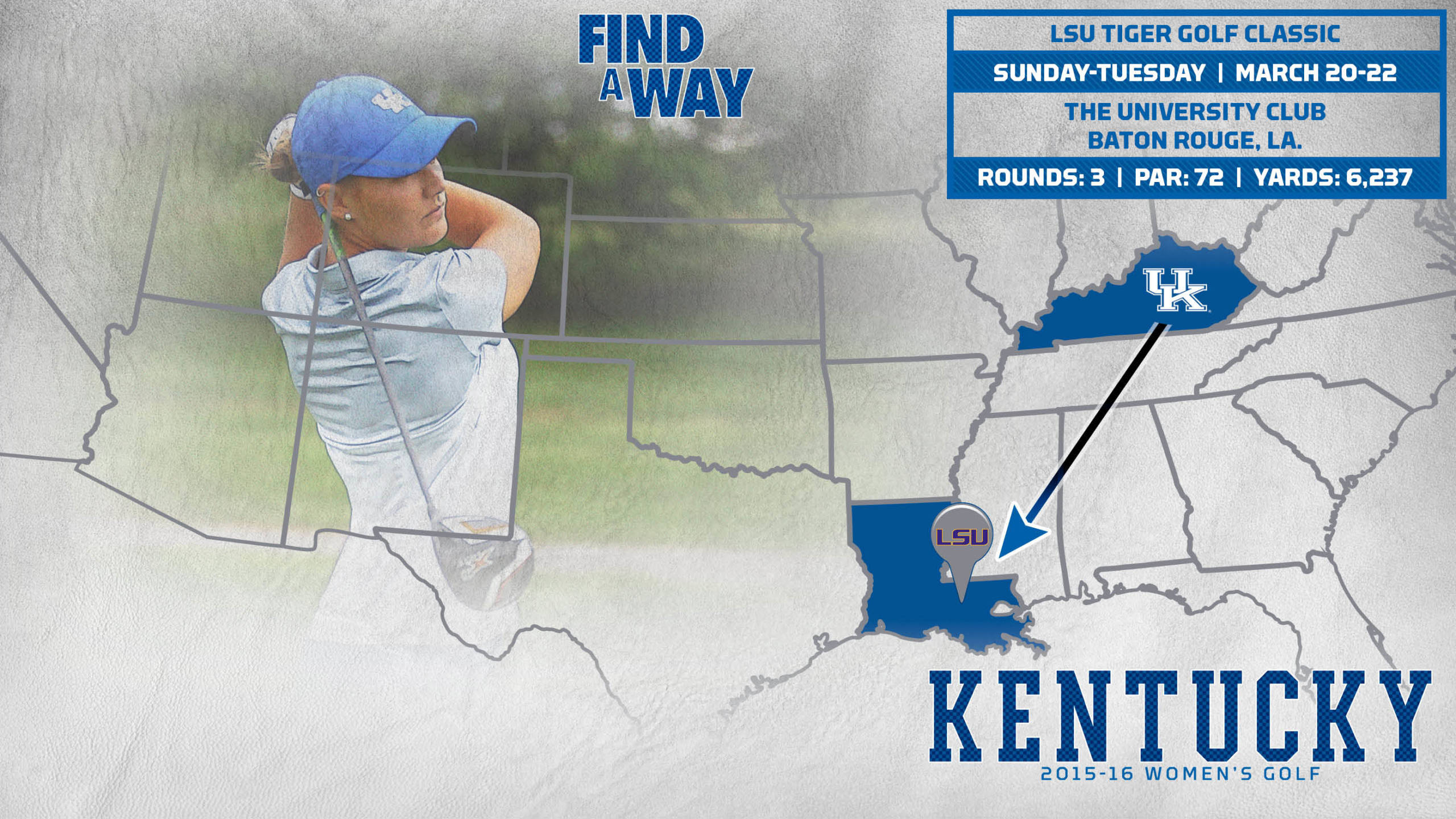 UK Women’s Golf to Meet Familiar Foes in LSU Tiger Golf Classic