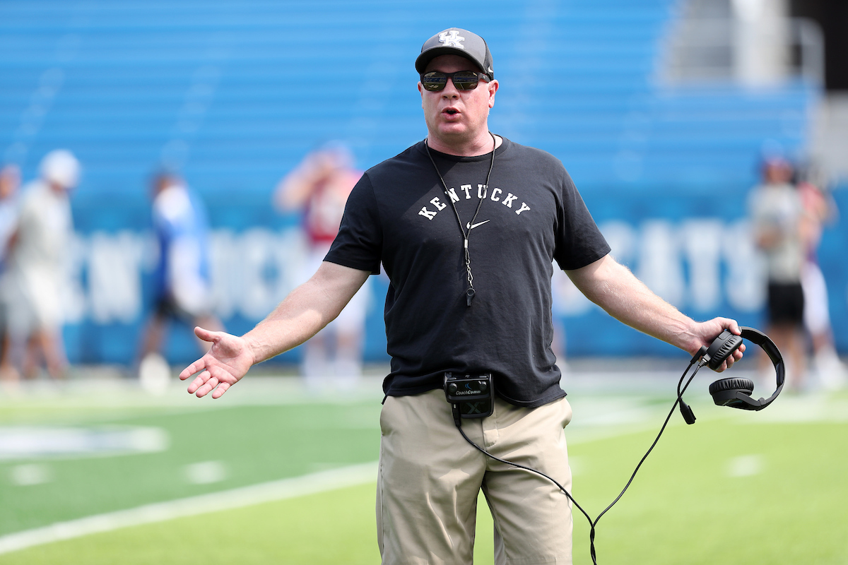 Football training camp Saturday, August 11,  2018. 

Photo by Britney Howard | UK Athletics