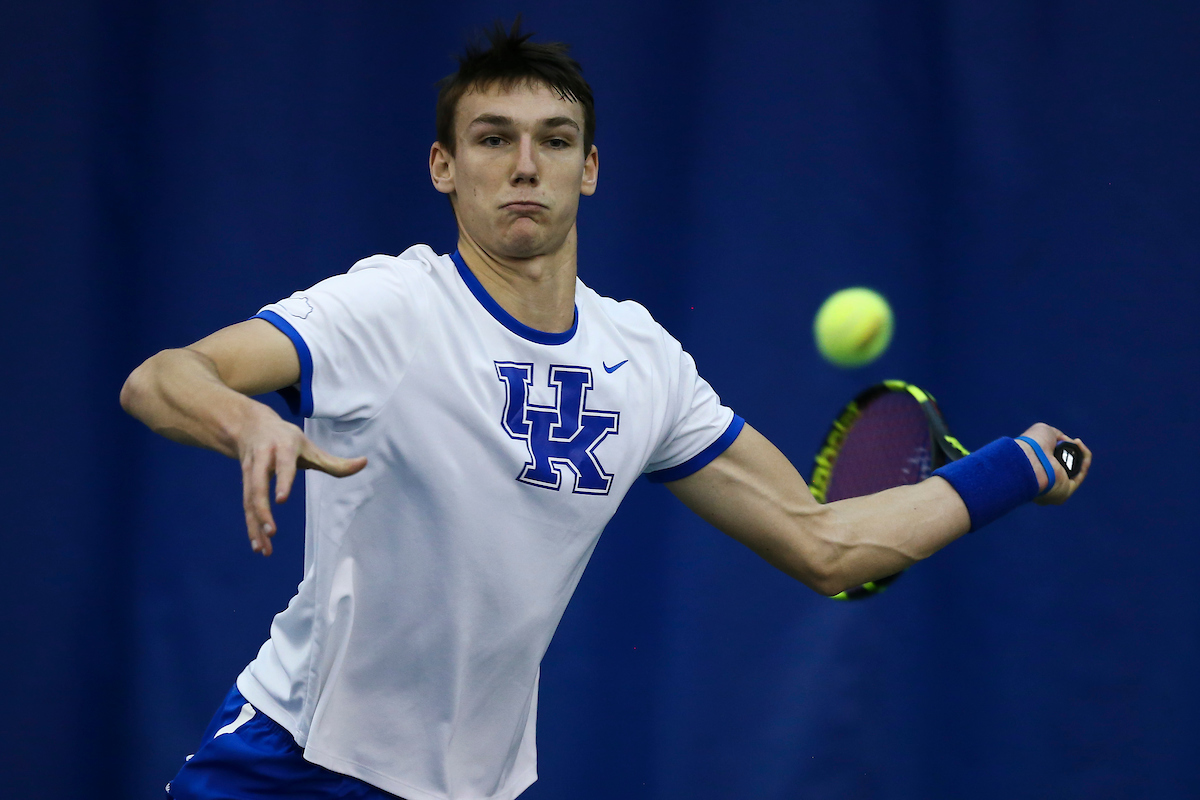 Cesar Bourgois.

Kentucky beat Memphis 4-1.

Photo by Chet White | UK Athletics