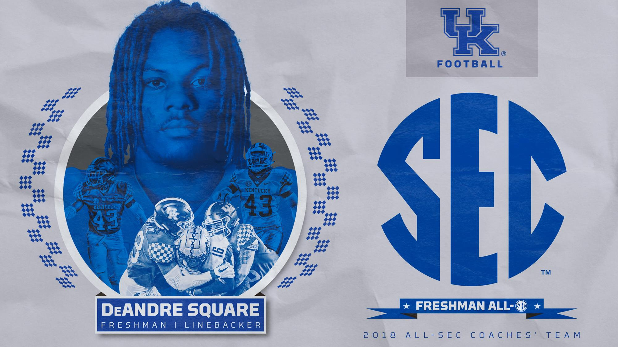 DeAndre Square Named SEC All-Freshman by SEC Coaches