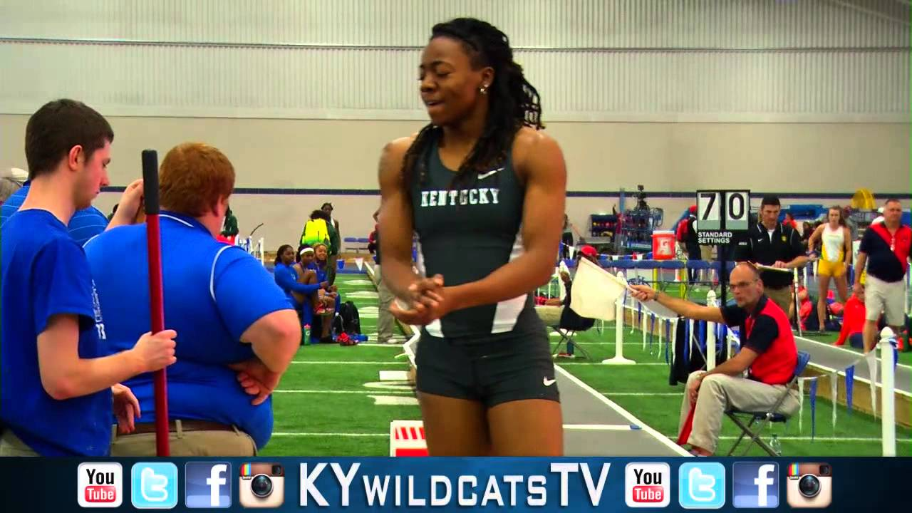 Kentucky Wildcats TV: UK Track & Field's Sha'Keela Saunders sets UK Long Jump Record