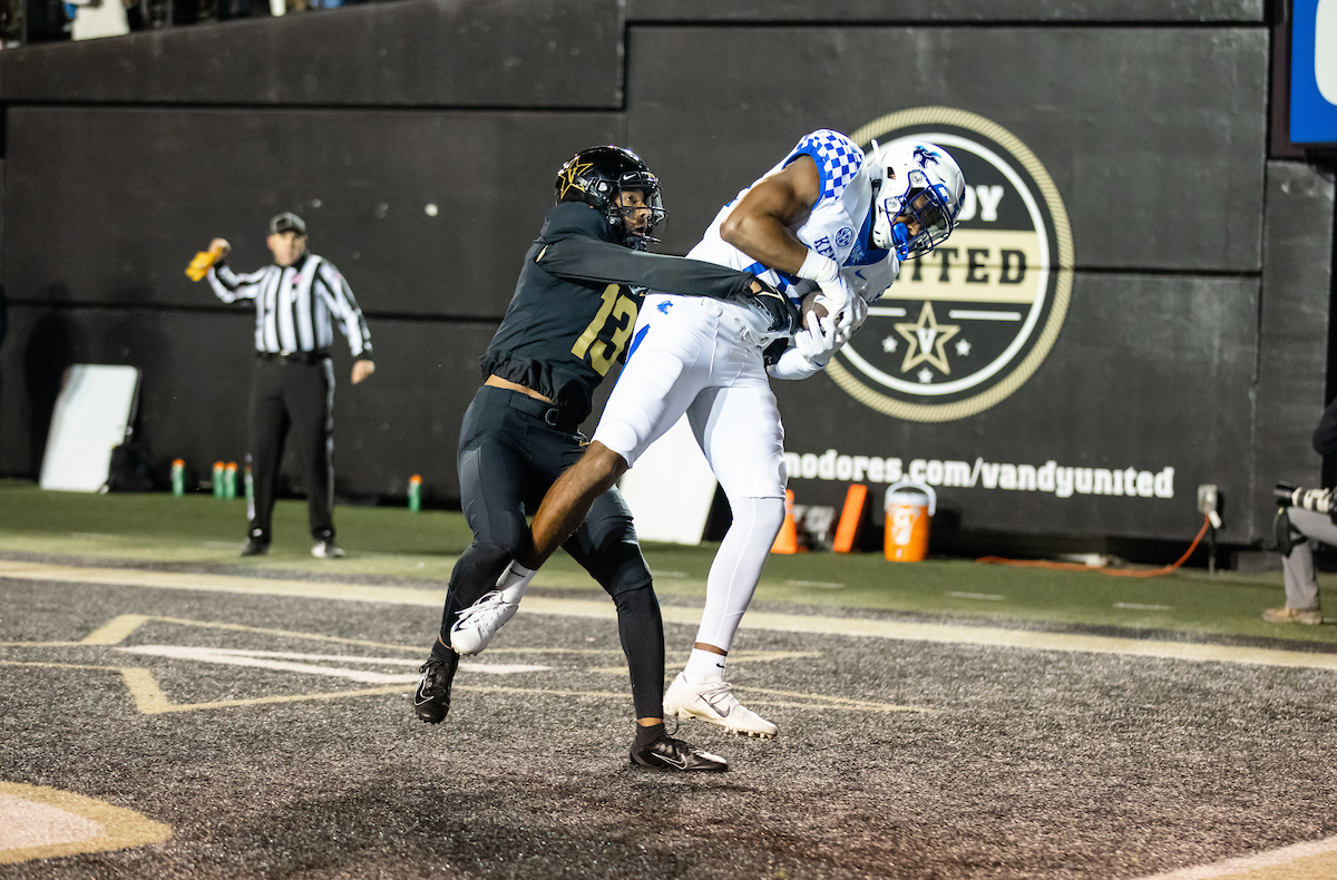 Izayah CummingsKentucky beats Vandy, 34-17.Photo by Jacob Noger | UK Athletics