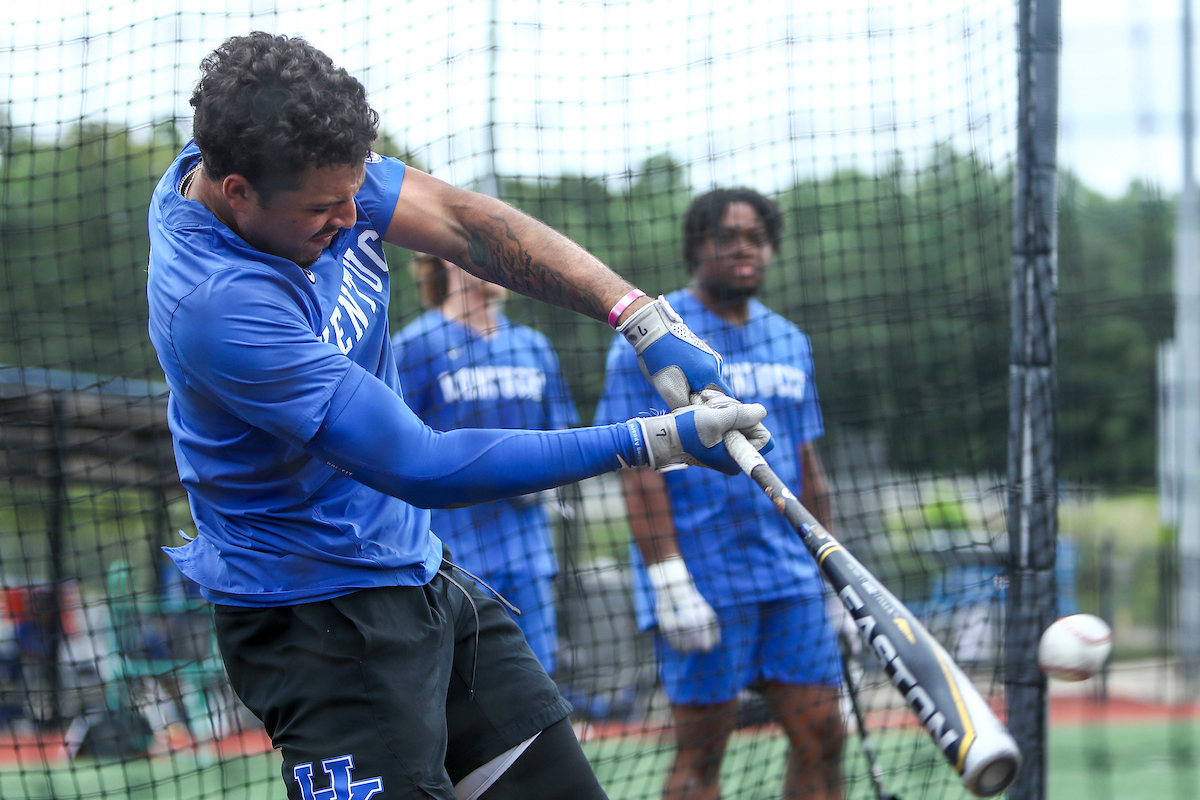 Devin Burkes.

Kentucky beats Auburn 3-1.

Photo by Sarah Caputi | UK Athletics