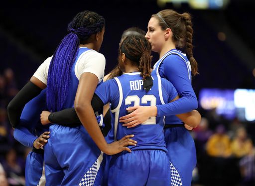 Team

Kentucky Women's Basketball beat LSU 64-60. 

Photo by Britney Howard  | UK Athletics