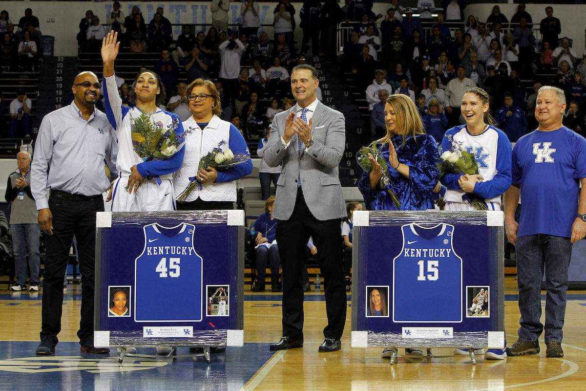 Senior Day

The University of Kentucky women's basketball team falls to Mississippi State on Senior Day on Sunday, February 25, 2018 at the Memorial Coliseum.

Photo by Matt Goins