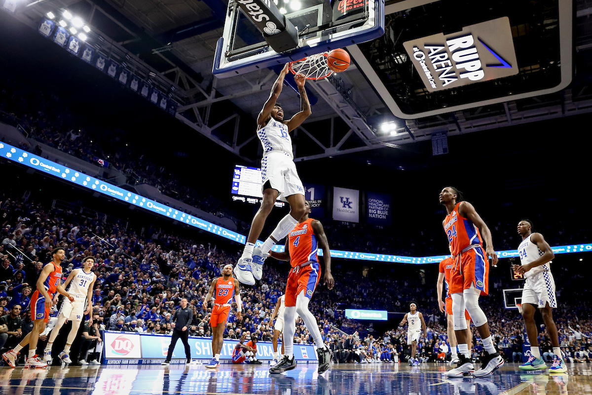 Keion Brooks Jr. 

Kentucky beat Florida 78-57.

Photos by Chet White | UK Athletics