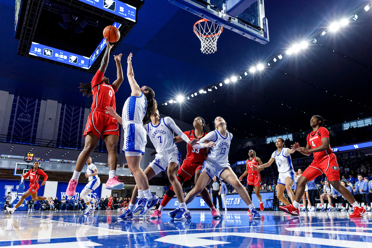 Kentucky-Georgia Women's Basketball Photo Gallery