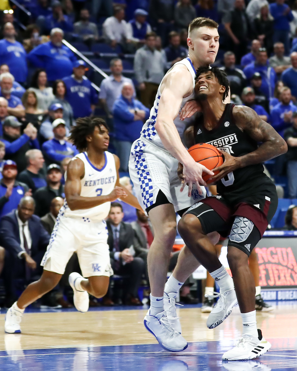 Nate Sestina.

Kentucky beat Miss St. 80-72.

Photo by Elliott Hess | UK Athletics