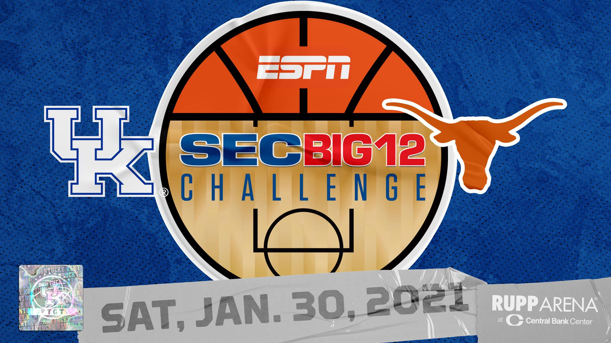 UK Men’s Basketball to Host Texas in SEC/Big 12 Challenge