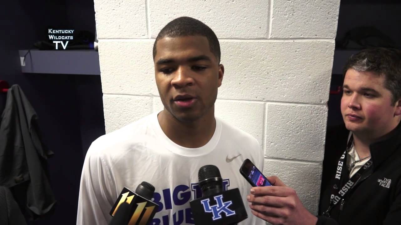 Kentucky Wildcats TV: James Young, Aaron Harrison, and Julius Randle - LSU SEC Tourney Postgame