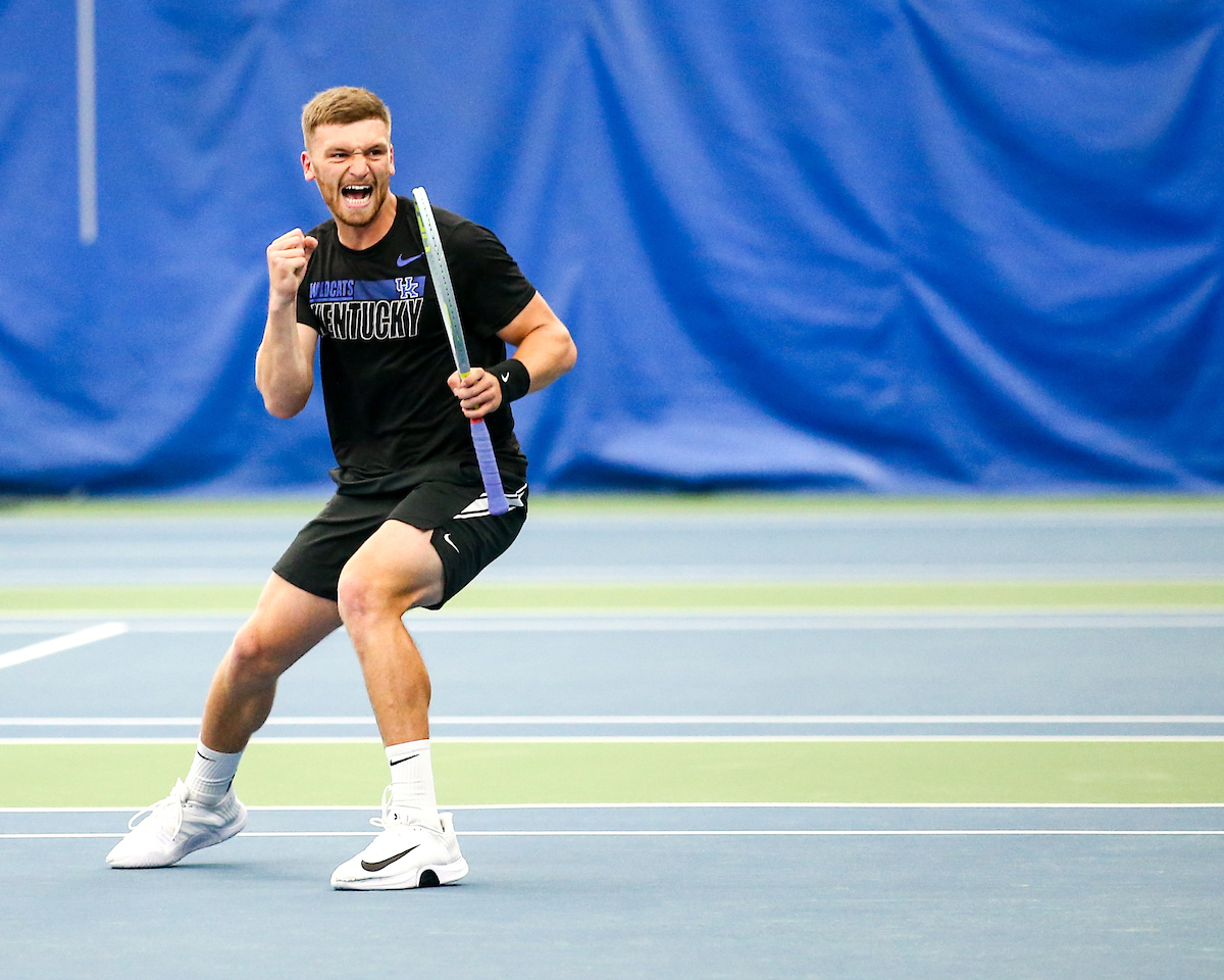 Millen Hurrion. 

Kentucky defeats South Carolina 4-2. 

Photo by Eddie Justice | UK Athletics