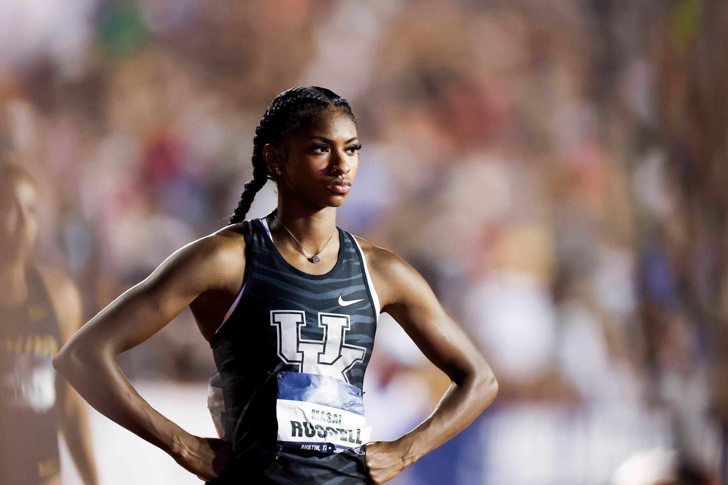 Masai Russell Qualifies For World Championships, Sydney McLaughlin-Levrone Wins 400m National Championship