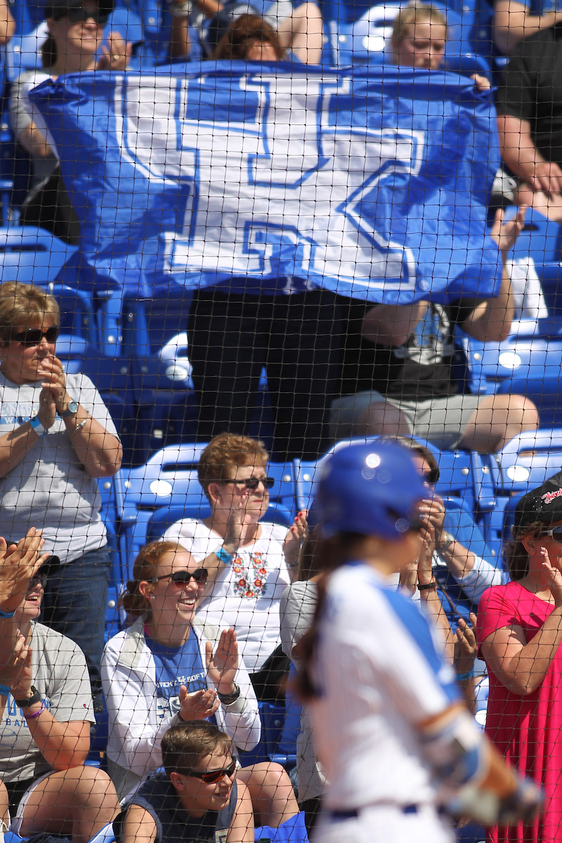 The University of Kentucky softball team during Game 1 against South Carolina for Senior Day on Sunday, May 6th, 2018 at John Cropp Stadium in Lexington, Ky.

Photo by Quinn Foster I UK Athletics