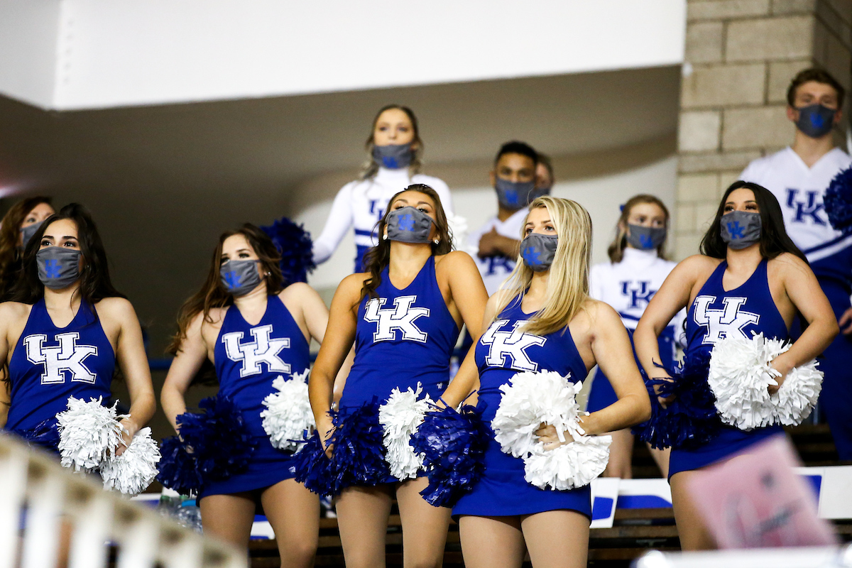 Dance Team. 

Kentucky beat Vandy 80 - 73.

Photo by Eddie Justice | UK Athletics