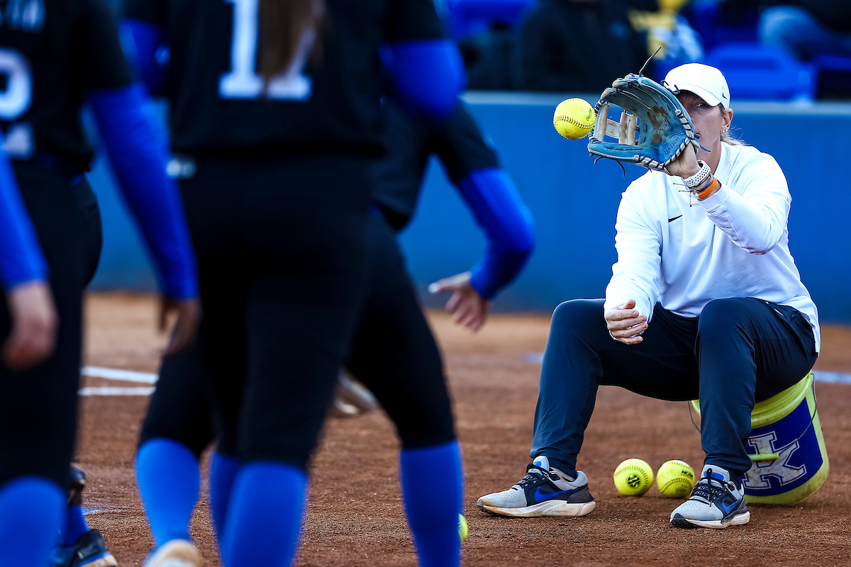 Kristine Himes.

UK beats NKU 14-0.

Photo by Eddie Justice | UK Athletics