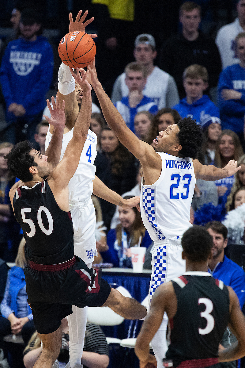 EJ Montgomery.

Men's basketball beat IUP 86-64

Photo by Chet White | UK Athletics